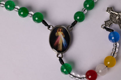 Rosary Bead - Divine Mercy/Our Lady of Medjugorje