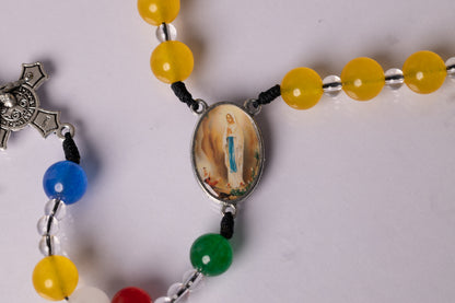 Rosary Bead - Our Lady of Lourdes